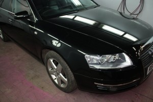 Black Audi A6